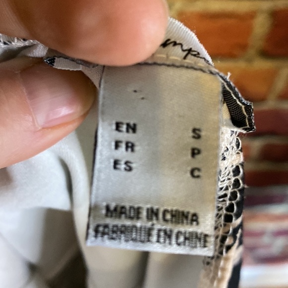 Revamped Strapless Tan & Black Skater Dress Size S - Picture 14 of 17